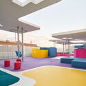 Rooftop Garden of the O'Donnell Maternity Hospital / Padilla Nicás Arquitectos - Interior Photography, Living Room