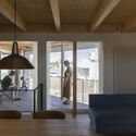 Opening Next to the Park House / Qukan - Interior Photography, Houses, Beam, Table