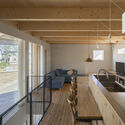Opening Next to the Park House / Qukan - Interior Photography, Houses, Kitchen, Beam, Countertop, Table