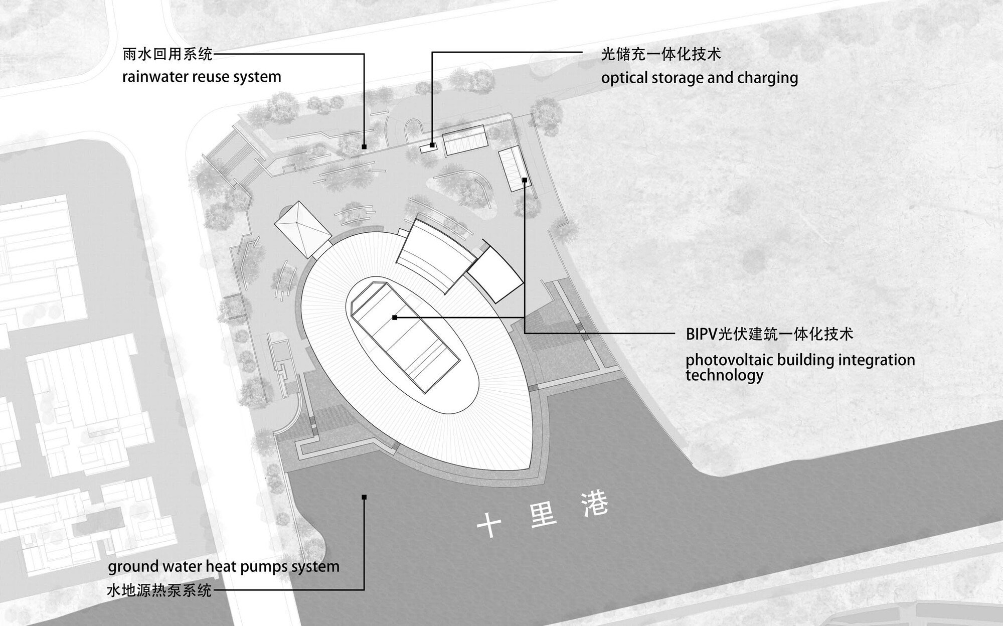 画廊 长三角生态绿色一体化发展示范区(嘉善)企业交流服务基地 / 上海绿建建筑设计事务所 - 58