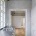 Villa Landluft  / Kim Lenschow + pihlmann architects - Interior Photography, Renovation, Bathroom, Door, Beam, Sink, Countertop, Lighting