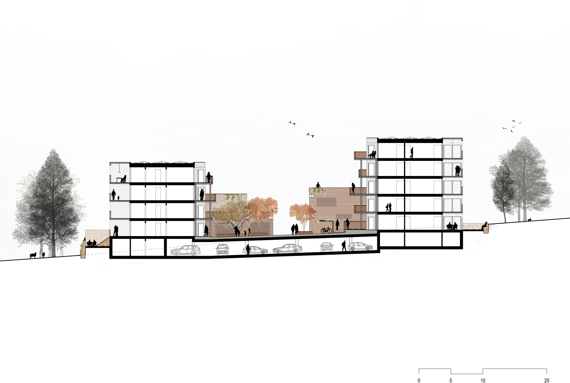 Gallery of Ried B Monarch Apartments / HILDEBRAND + Ruprecht Architekten 19