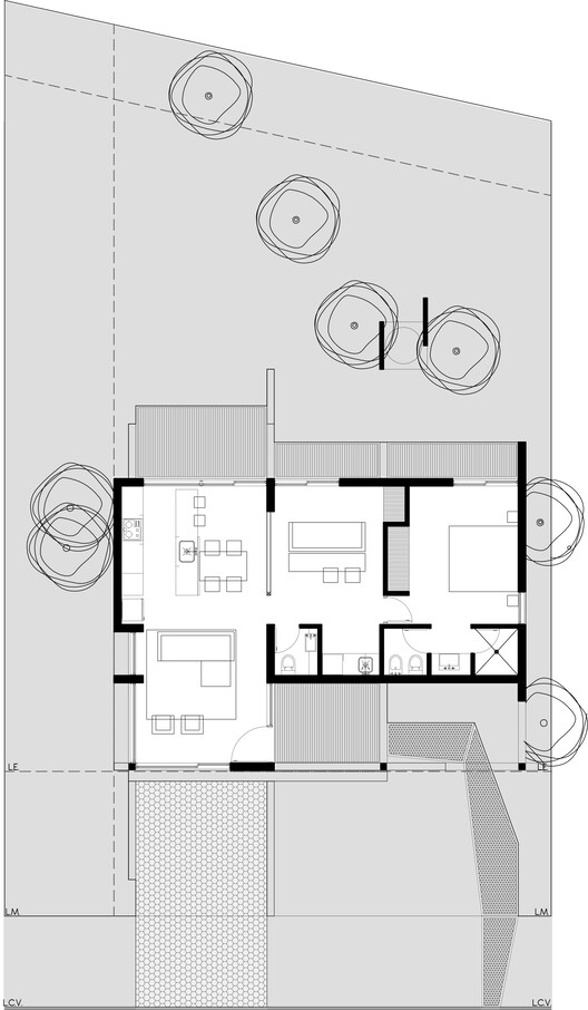 Casa Techi / ODA - Oficina de Arquitectos Lanzone - Gabarro - Imagem 18 de 26