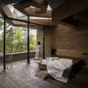 CHUZHI House / Wallmakers - Interior Photography, Bedroom, Beam, Windows