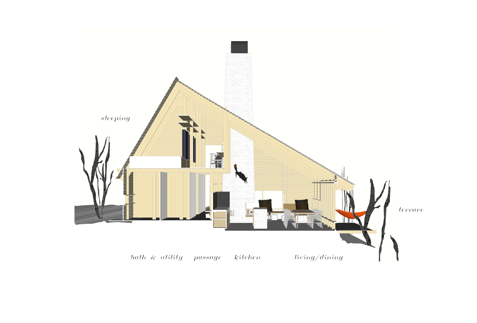 Galeria de Casa Chapéu / Tina Bergman Architect 23