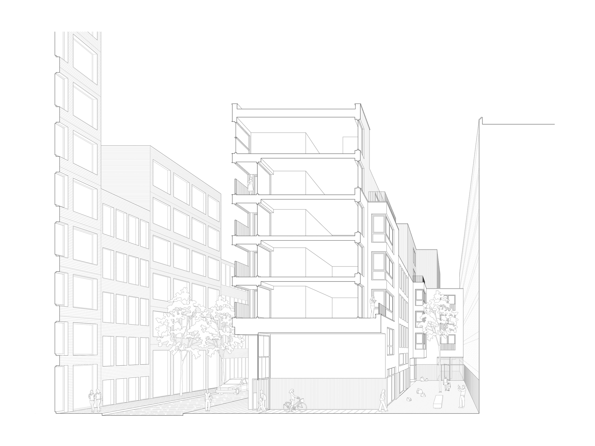 Gallery of Urban Canyon Apartments / Common Practice + Studio AAAN 22