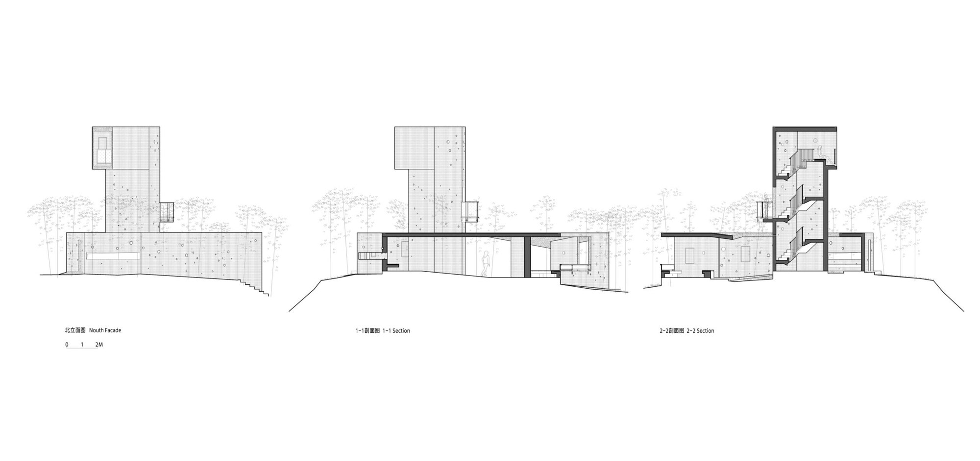 Gallery of A Rest Station on A Mountaintop / Jumping House Lab 25