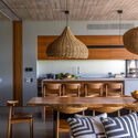 (DO NOT PUBLISH) Roni House / Piúna Arquitetura - Interior Photography, Houses, Kitchen, Beam, Table, Chair
