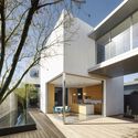 Spectral Bridge House / Ehrlich Yanai Rhee Chaney Architects - Exterior Photography, Decoration & Ornament, Courtyard, Facade