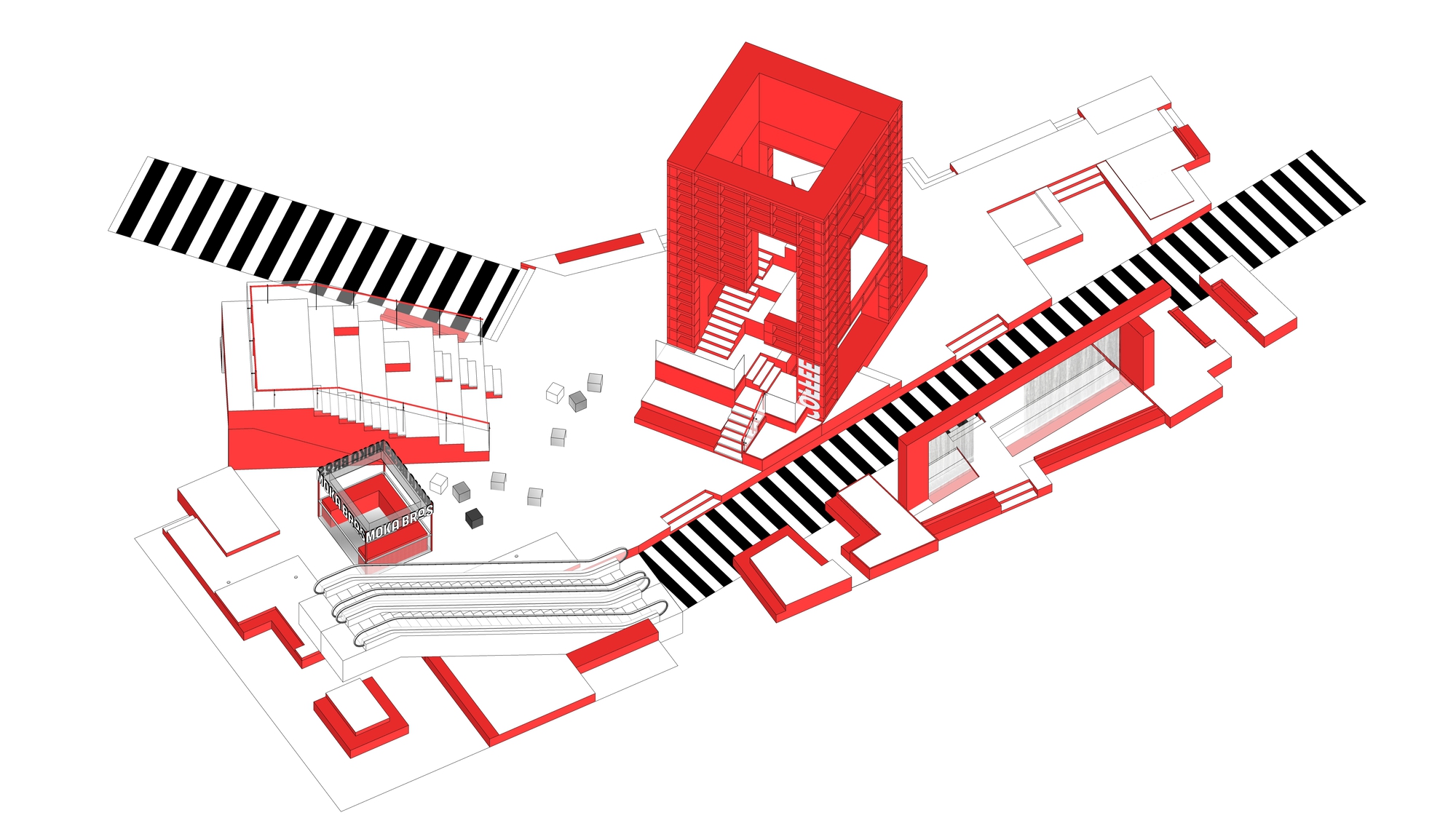 画廊 青岛未来城万科广场 / CLOU 柯路建筑 - 19