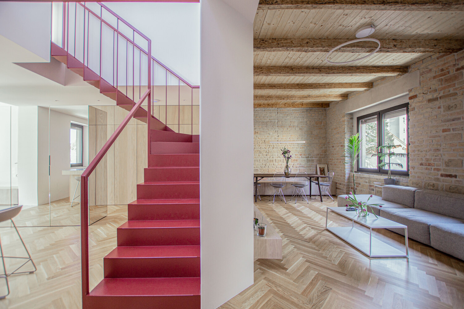 View of Gallery of Making it Pop: 24 Residential Interiors that Embrace Color ...