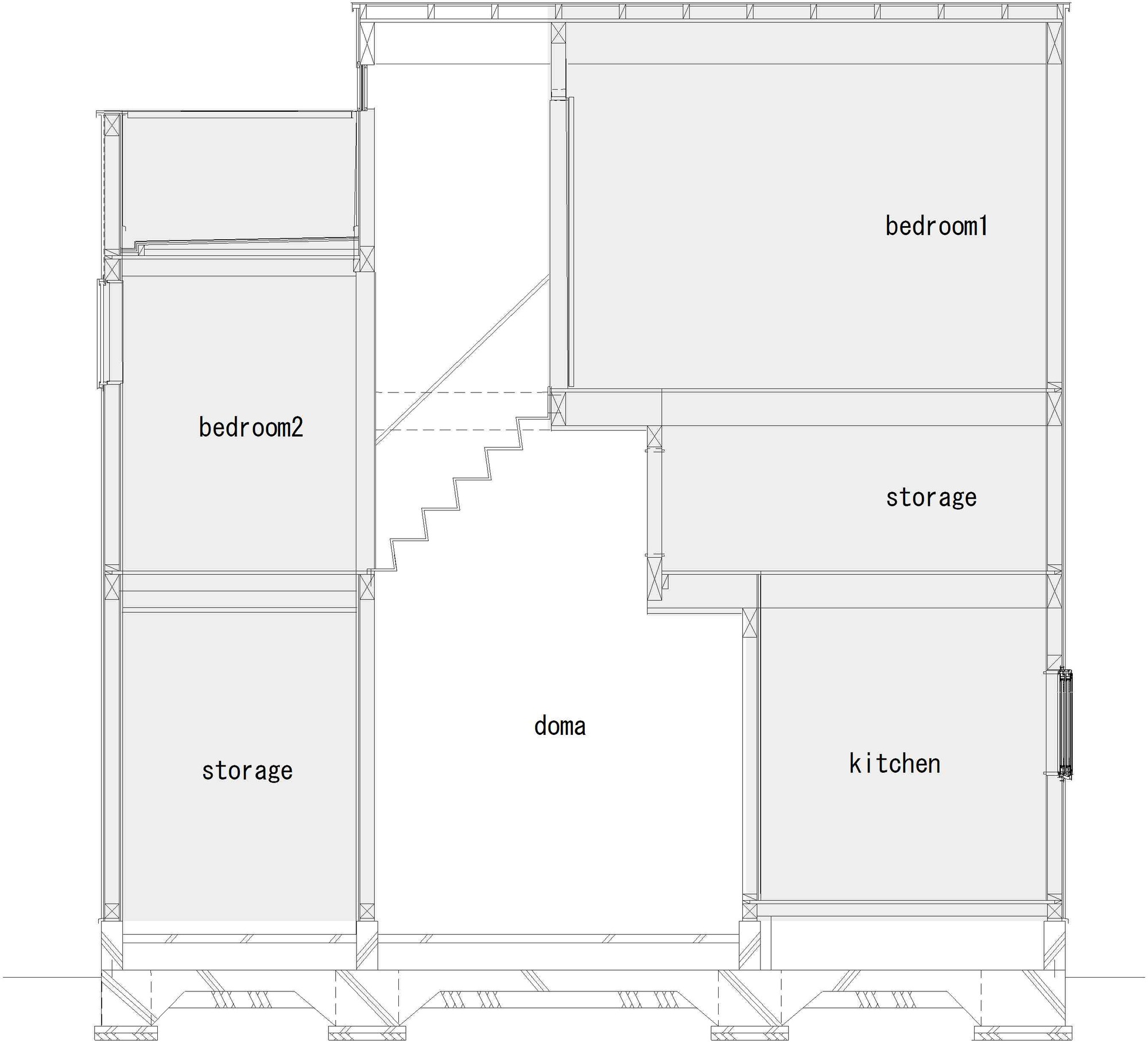 Gallery of Split House / Shinsuke Fujii Architects 14