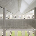 Anexo de la Biblioteca Estatal de Wurtemberg / LRO GmbH & Co. KG Freie Architekten BDA - Fotografía interior, Bibliotecas, Fachada, Arco