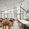 Escuela de Arte Valladolid / Estudio Primitivo González | eGa - Fotografía interior, Aprendizaje, Mesas, Sillas