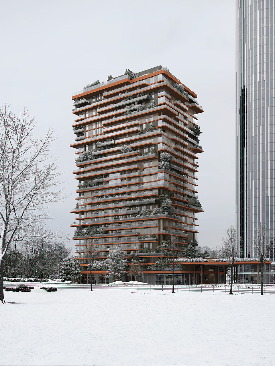 画廊 Mario Cucinella Architects赢‘重塑维也纳天际线’竞赛 - 10