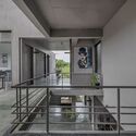 Late.Vamanrao Pitambare College / Amruta Daulatabadkar Architects adaa - Interior Photography, University, Facade, Handrail, Door