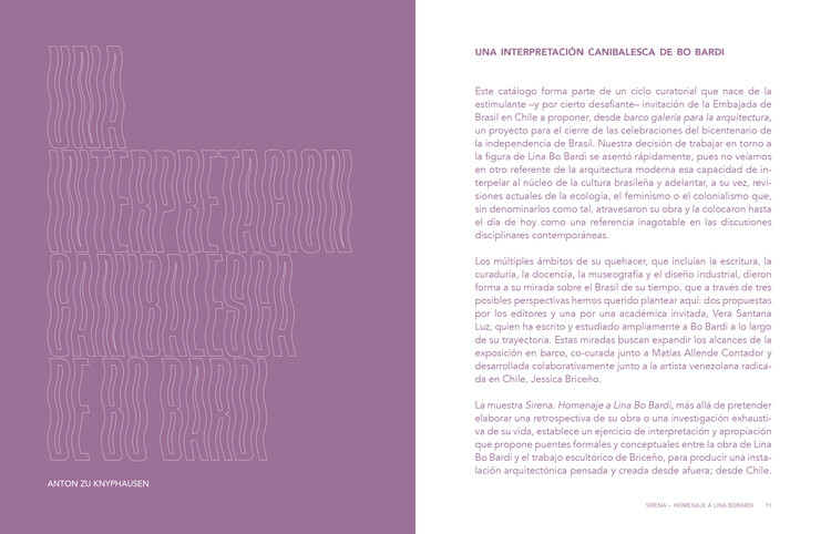 Catálogo "Sirena: Homenaje a Lina Bo Bardi" - Imagen 4 de 4