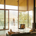 Boundary Point Cabin / Bohlin Cywinski Jackson + Miller Mottola Calabro - Interior Photography, Houses, Door, Chair
