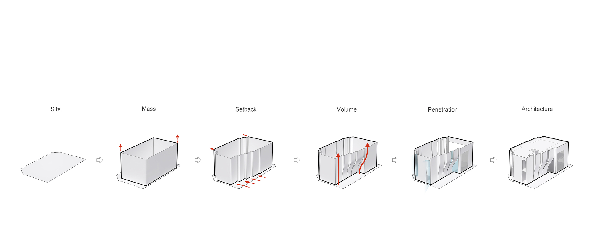 Gallery of Volumetric Urban Space / LESS ARCHITECTS - 27
