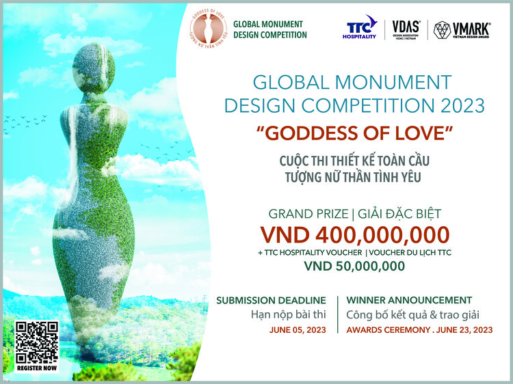 Concurso Global de Design de Monumento "Deusa do Amor" - Imagem 1 de 1