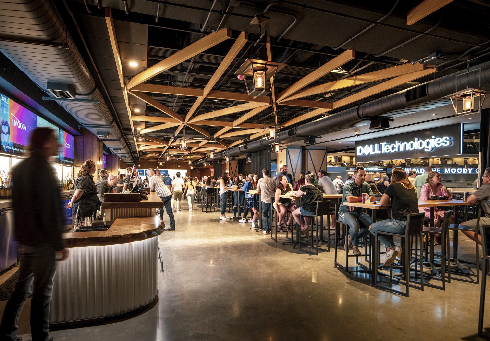 Gallery of Moody Center Basketball and Events Area University of Texas