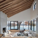 Copake Lake House / Desai Chia Architecture - Interior Photography, Housing, Facade, Beam, Balcony, Chair