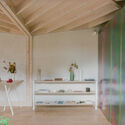 Garden Studio / ByOthers - Interior Photography, Extension, Beam, Door, Table