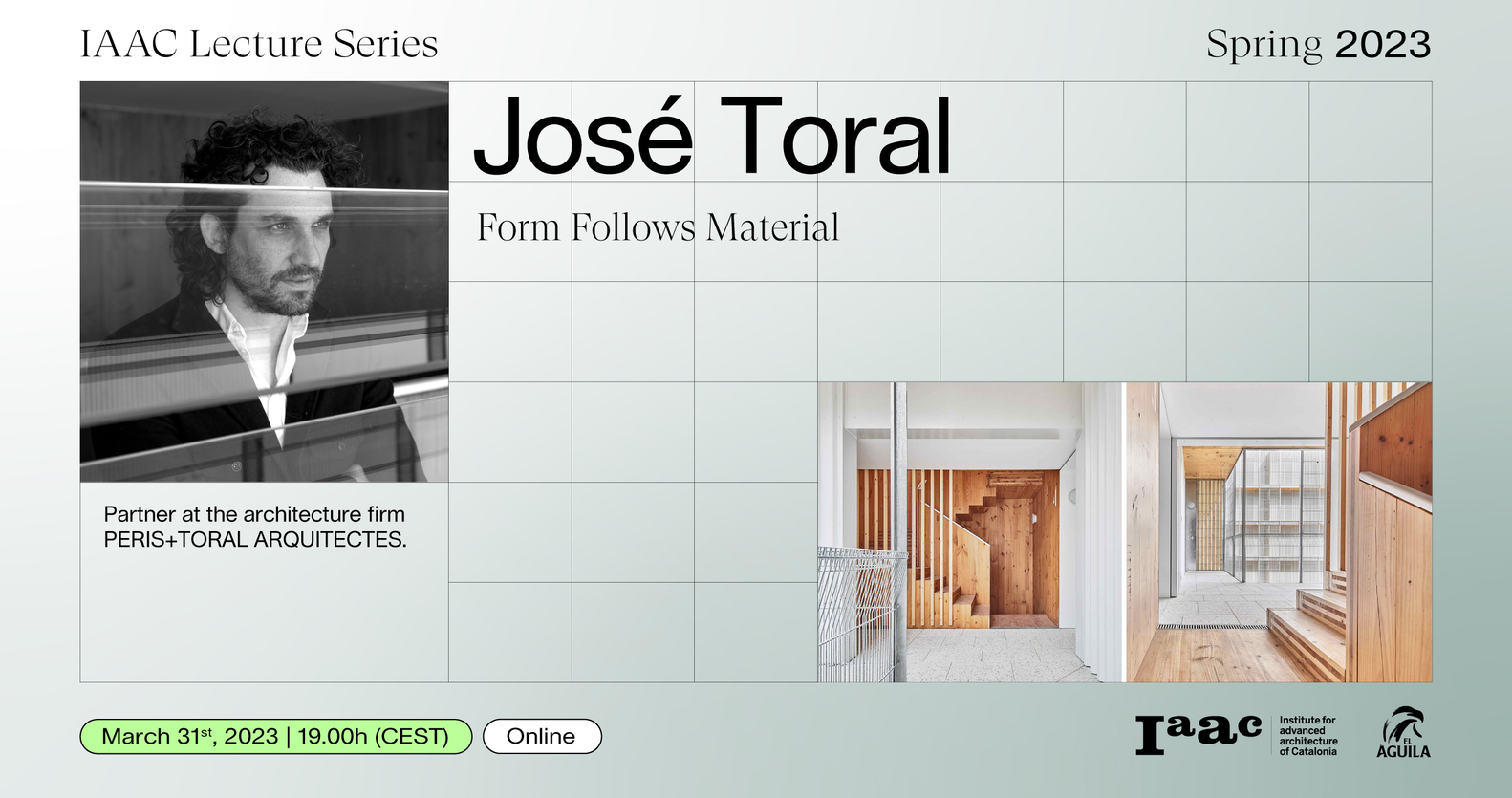 IAAC Lecture Series – José Toral - Image 1 of 1