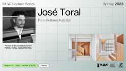 IAAC Lecture Series – José Toral