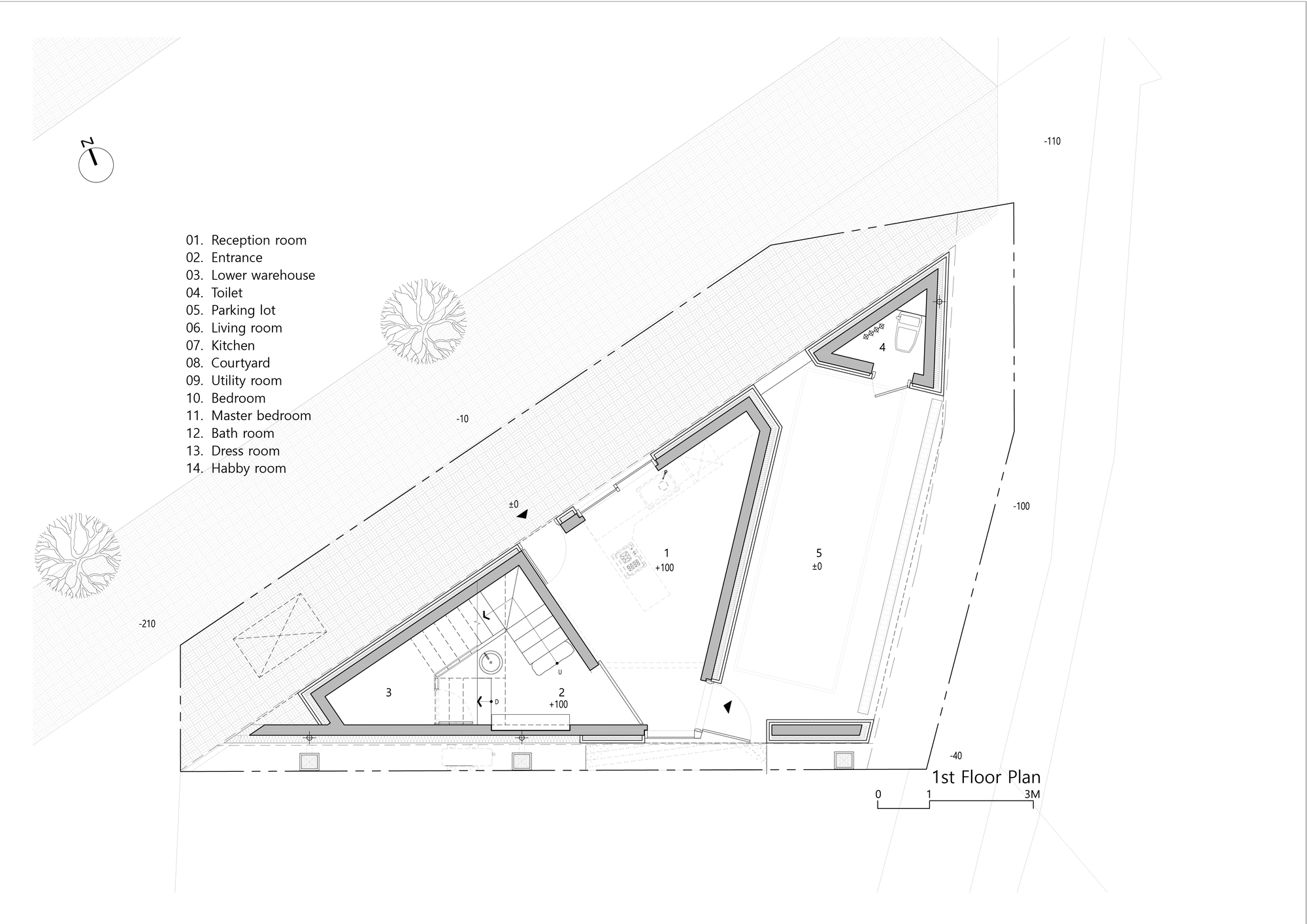 Gallery of Jisan Stone House / PLAN Architects office 21