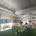 高架铁路下的幼儿园 / 秋山隆浩建筑设计事务所 + Atelier HMC - 室内图