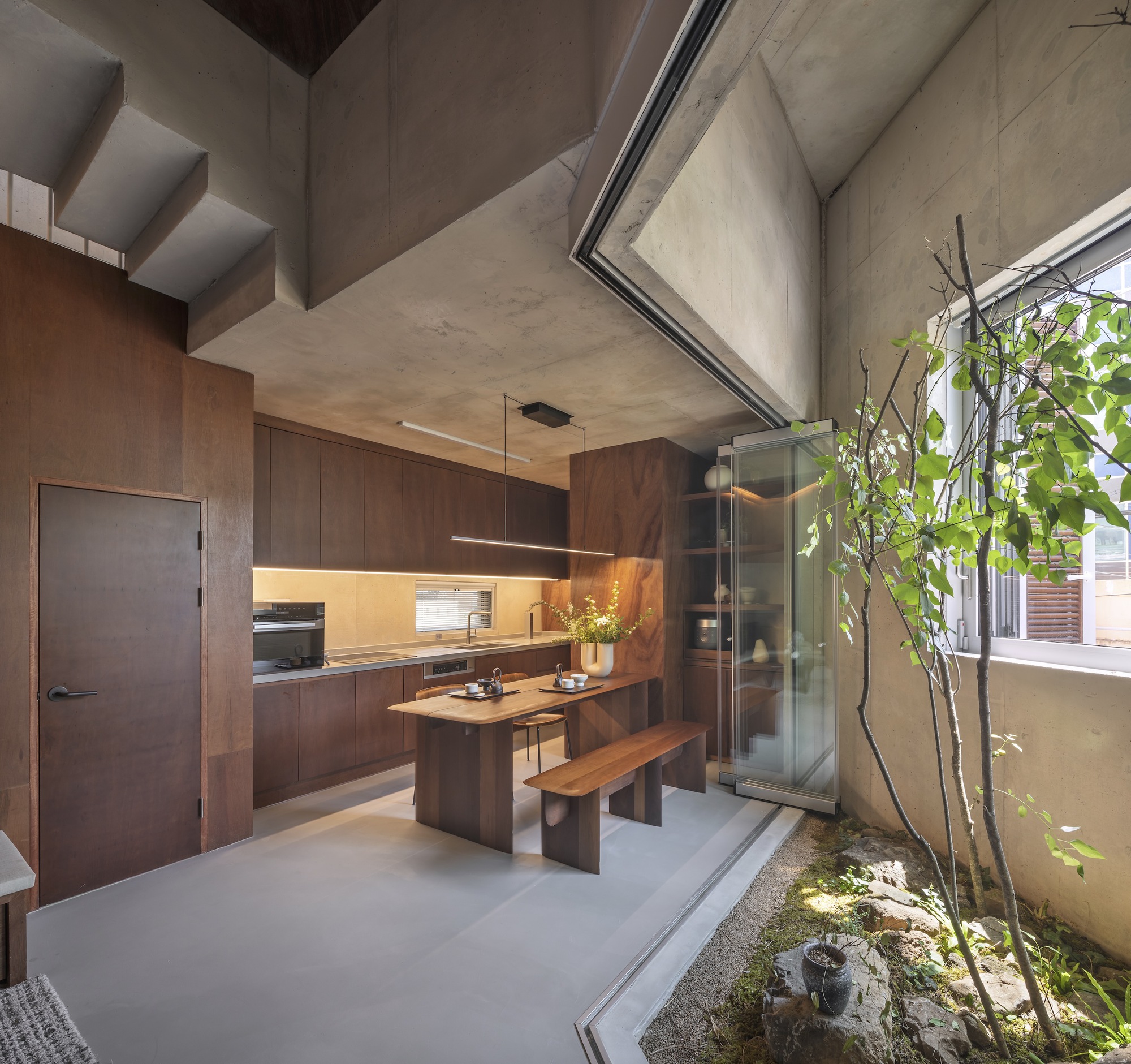 Gallery of Jisan Stone House / PLAN Architects office 13