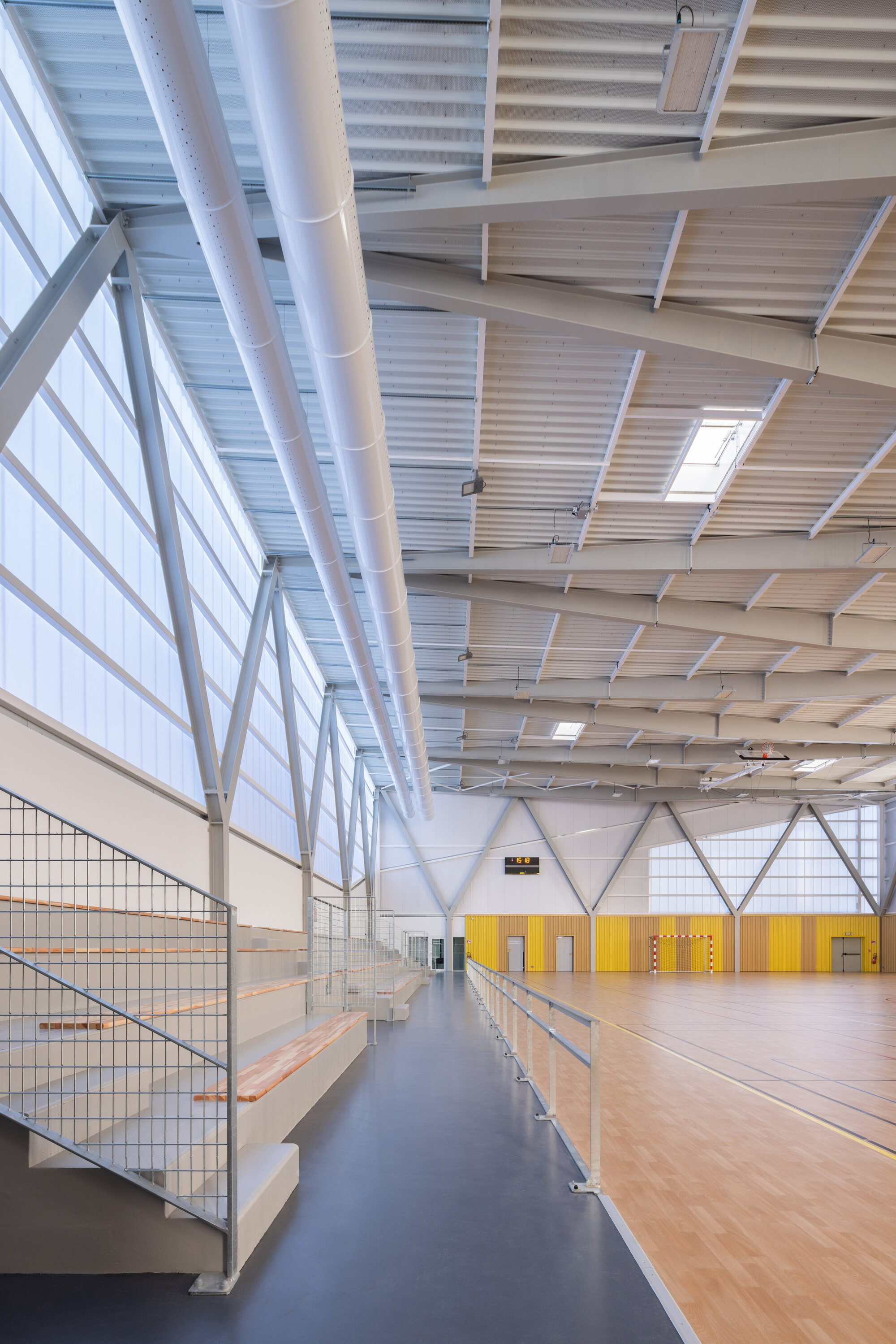 Gallery of Salle du Coum Sports Complex Renovation / ENO Architectes 6