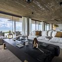 Casa junto al mar #78 / Guerrero Arquitectos - Fotografía interior, Sala de estar, Sillones, Mesas, Ventanas, Fijación Vigas, Dormitorio
