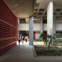 Swarnim International School / Abin Design Studio - Interior Photography, Schools , Facade, Column