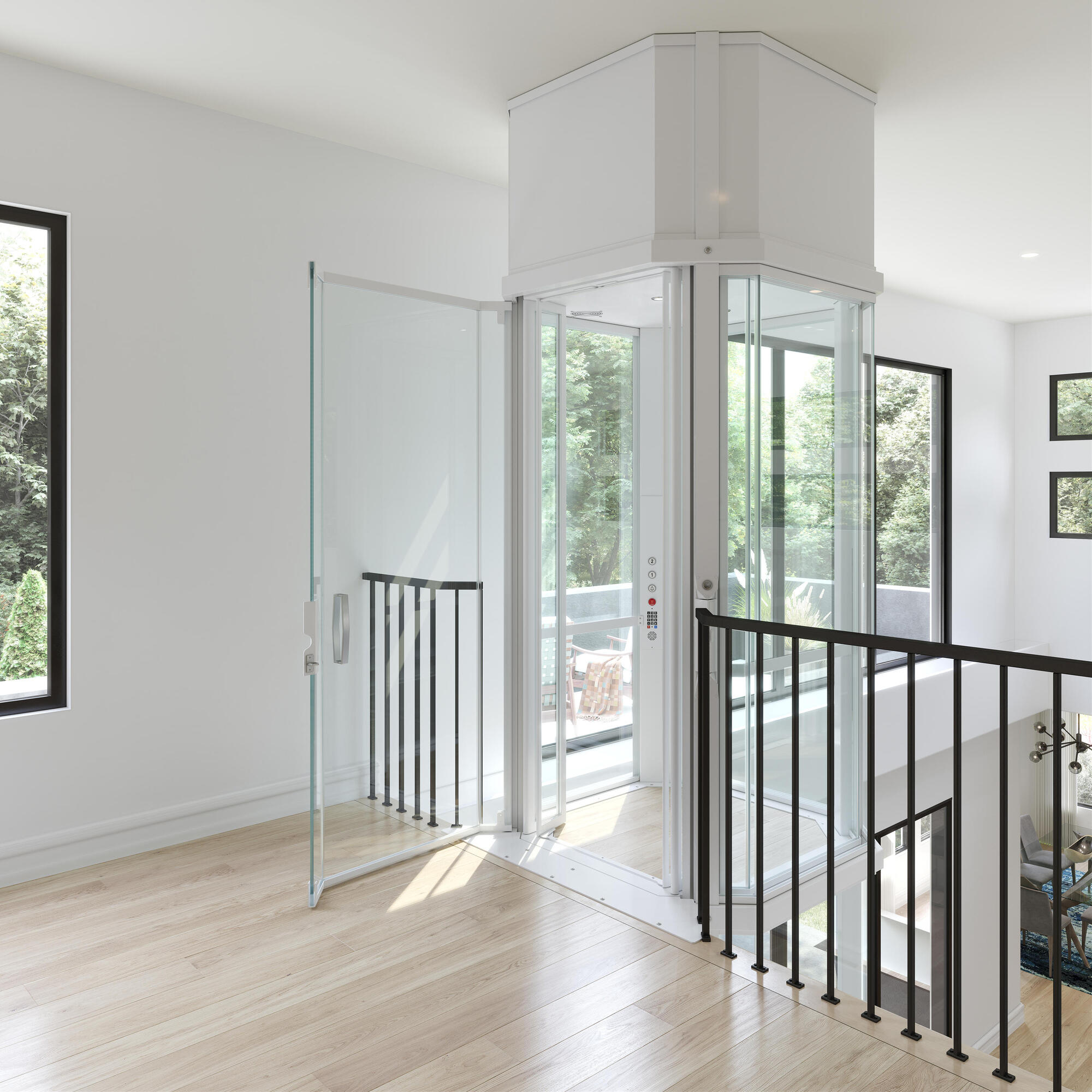 Gallery of Panoramic Elevators for Flexible Floorplans Vuelift® 10