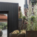 Garden Garage / Studio North - Exterior Photography, Sustainability & Green Design, Garden, Door, Facade
