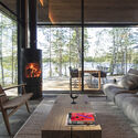 Villa K / Saukkonen + Partners - Interior Photography, Residential, Deck, Beam, Door, Table, Chair