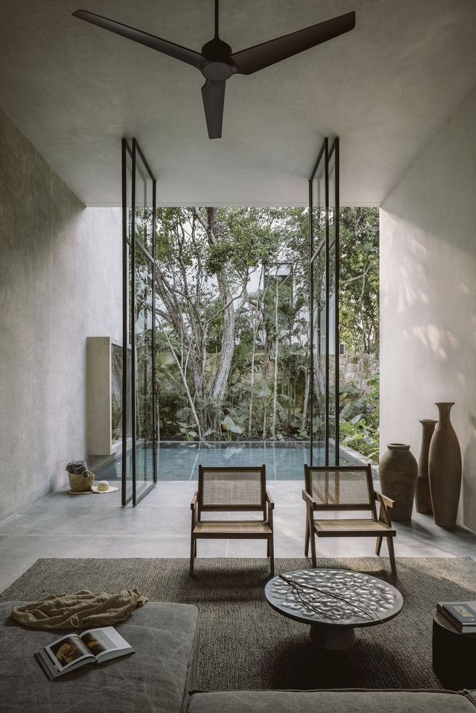Gallery of Concrete Jungle: Houses That Explore the Contrast Between ...