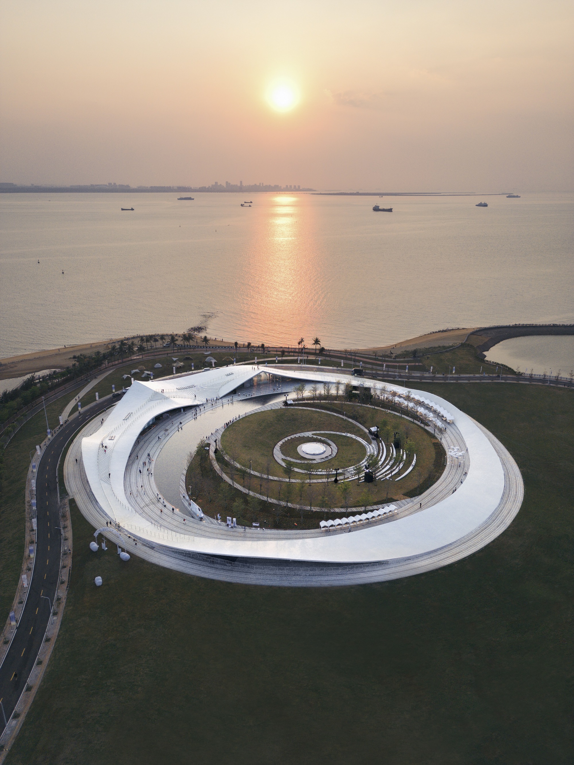 画廊天空之山，海口湾6号海滨驿站/ 藤本壮介建筑事务所- 8