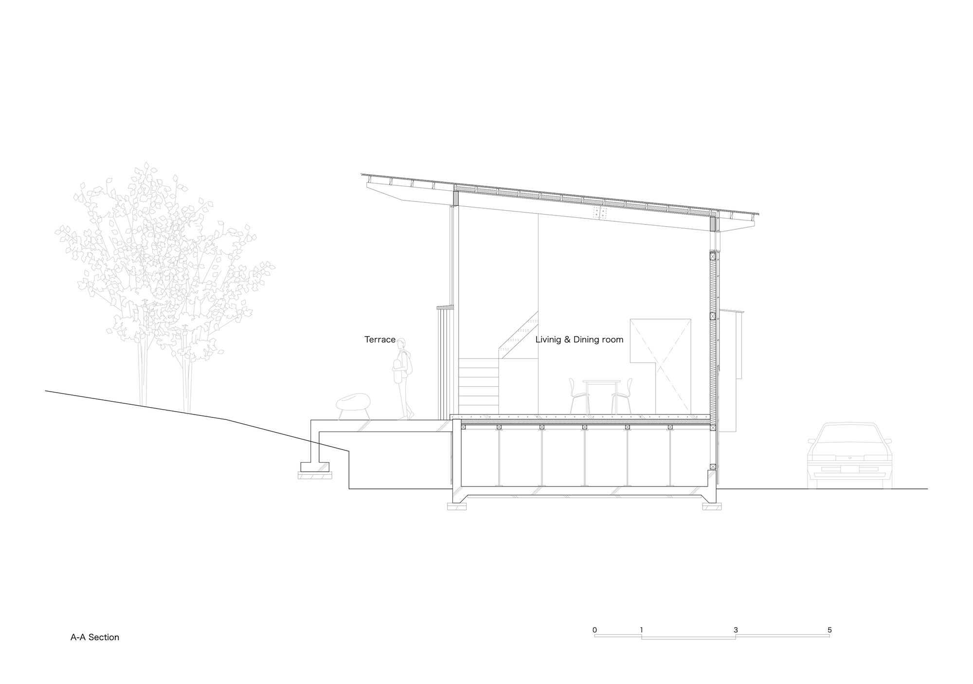 画廊 4.5米高窗，叶山町“舞台” / Takanori Ineyama Architects - 25