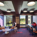 Princeton University Residential Colleges / TenBerke - Interior Photography, Dorms, Door, Table, Lighting, Chair