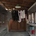 Laundry Room / messina | rivas - Interior Photography, Small Scale, Door, Beam