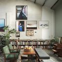 Eulalia. Elements for Industrial Recovery / BURR Studio - Interior Photography, Cowork Interiors, Beam, Table, Chair