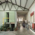 Eulalia. Elements for Industrial Recovery / BURR Studio - Interior Photography, Cowork Interiors, Facade, Door, Beam, Lighting, Chair