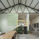Eulalia. Elements for Industrial Recovery / BURR Studio - Interior Photography, Cowork Interiors, Beam, Facade, Table