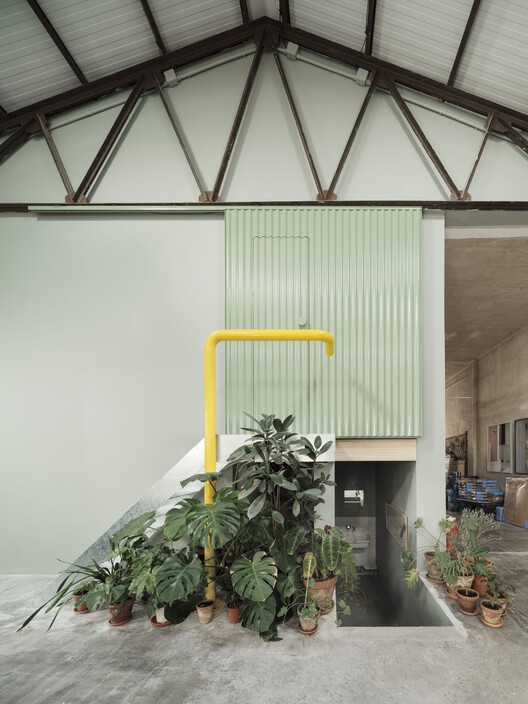 Eulalia. Elements for Industrial Recovery / BURR Studio - Interior Photography, Beam, Garden