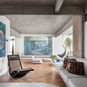 JF Apartment / ZALC Arquitetura - Interior Photography, Living Room, Beam