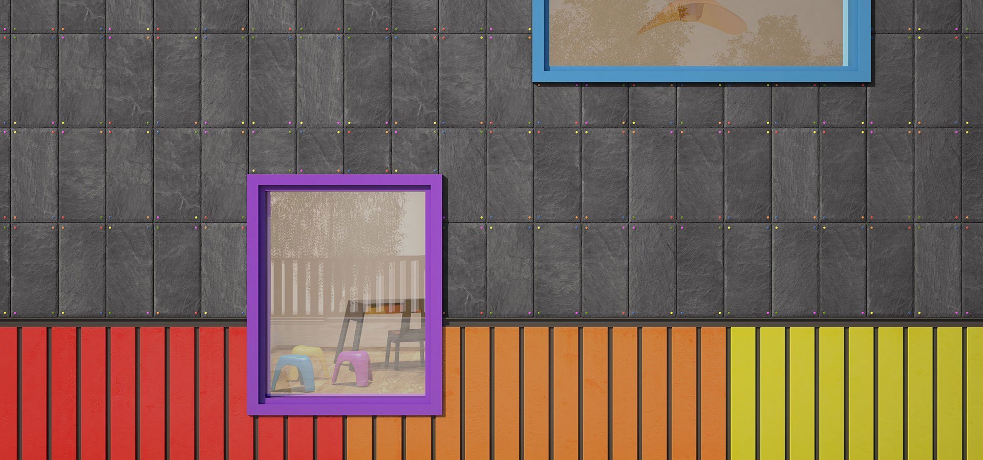 Gallery of Natural Slate Rainscreen Cladding: Combining Geometric ...