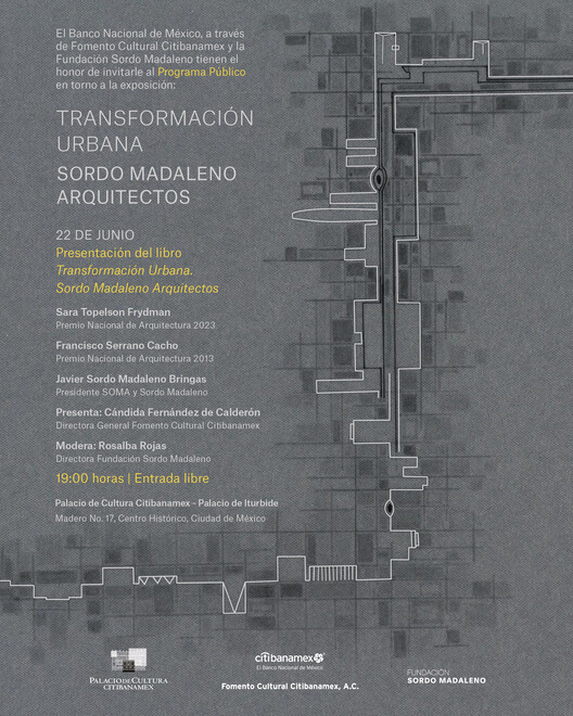Book launch: "Urban Transformation. Sordo Madaleno Arquitectos" - Image 1 of 1